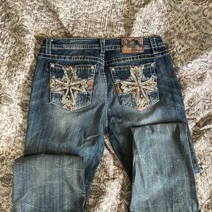 Plus size miss me jeans